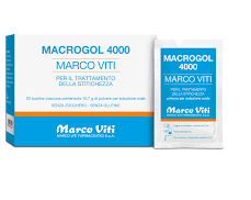 MACROGOL 4000 20 BUSTINE DA 10,7 G - Metafarm