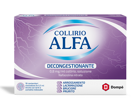 COLLIRIO ALFA DEC*10CONT 0,3ML - Metafarm