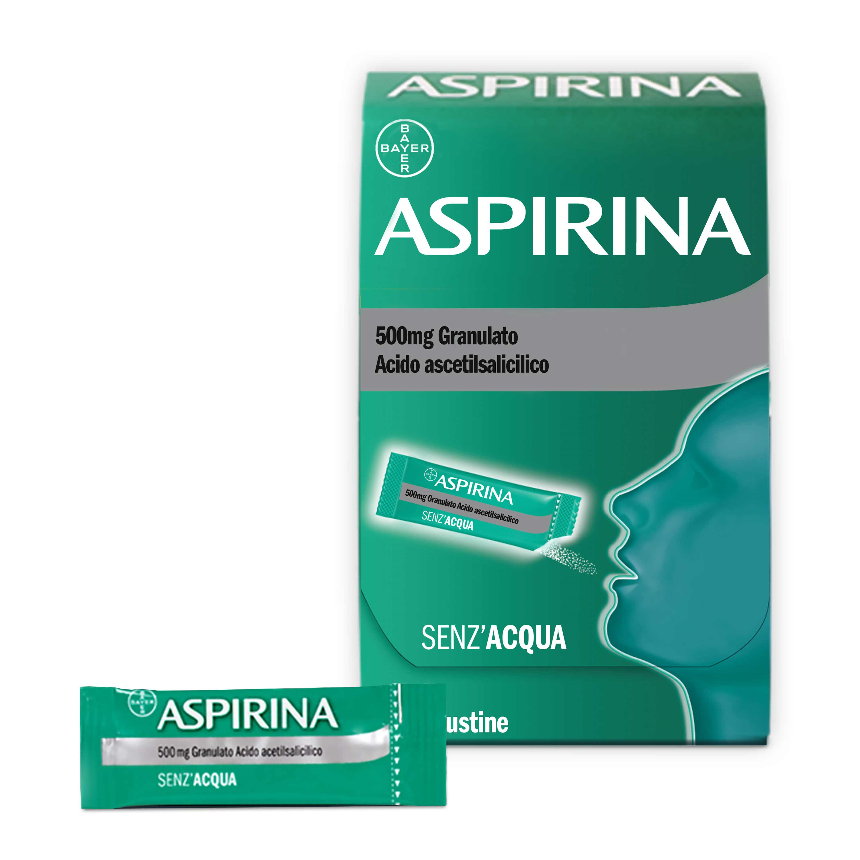 ASPIRINA*OS GRAT 10BUST 500MG - Metafarm
