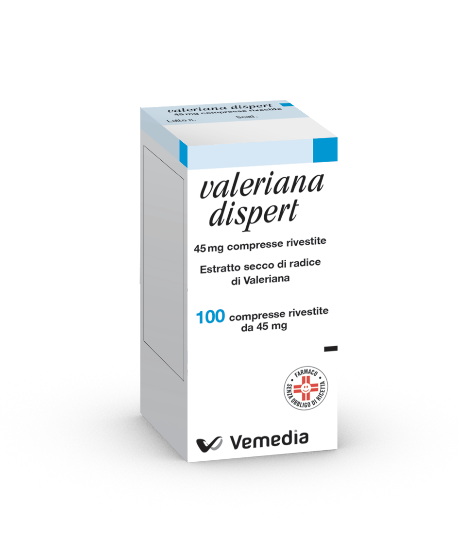 VALERIANA DISPERT*100CPR 45MG - Metafarm