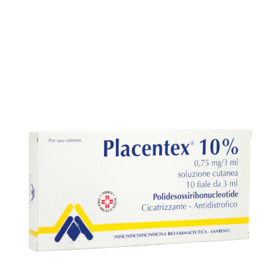 PLACENTEX*SOL CUT 10F 0,75MG - Metafarm
