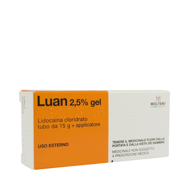 LUAN*GEL 15G 2,5%+APPLICATORE - Metafarm