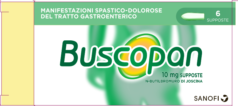 BUSCOPAN*6SUPP 10MG - Metafarm