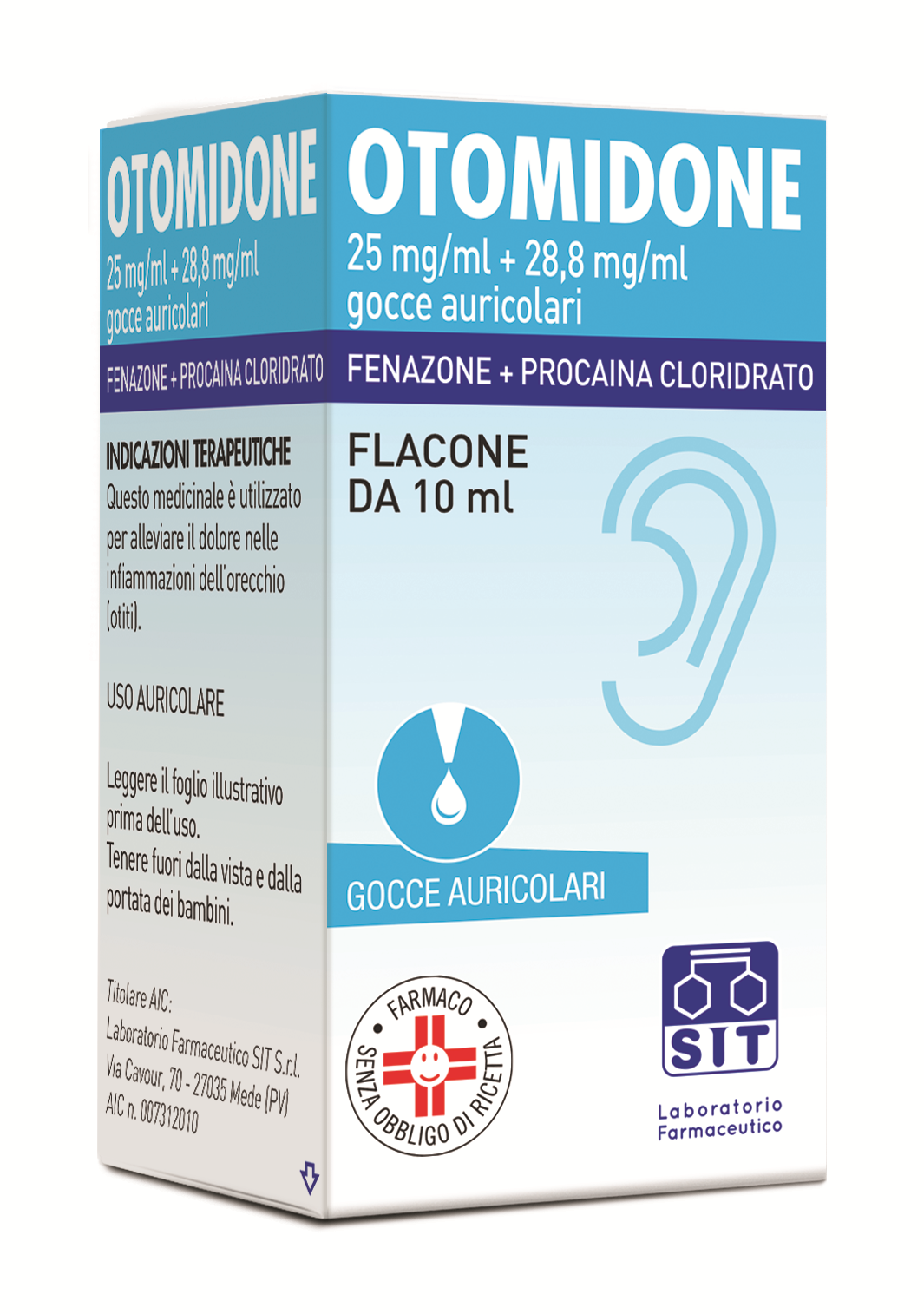 OTOMIDONE*GTT OTO 10ML - Metafarm