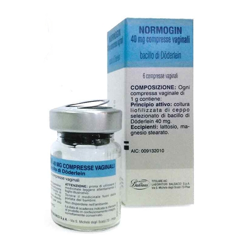 NORMOGIN*6CPR VAG 40MG - Metafarm