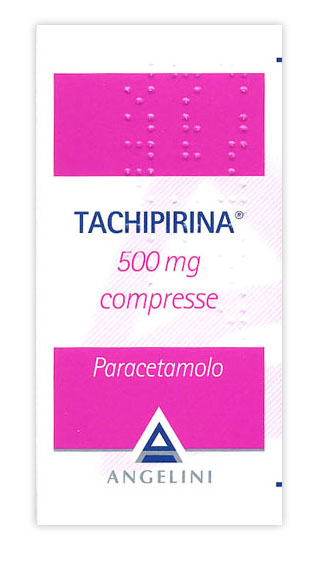 TACHIPIRINA*10CPR DIV 500MG - Metafarm