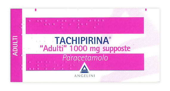 TACHIPIRINA*AD 10SUPP 1000MG - Metafarm