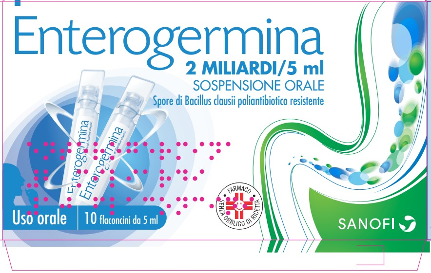 ENTEROGERMINA*OS 10FL 2MLD/5ML - Metafarm