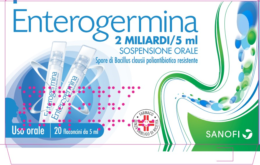 ENTEROGERMINA*OS 20FL 2MLD/5ML - Metafarm
