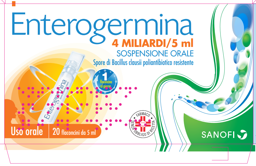 ENTEROGERMINA*OS 20FL 4MLD 5ML - Metafarm