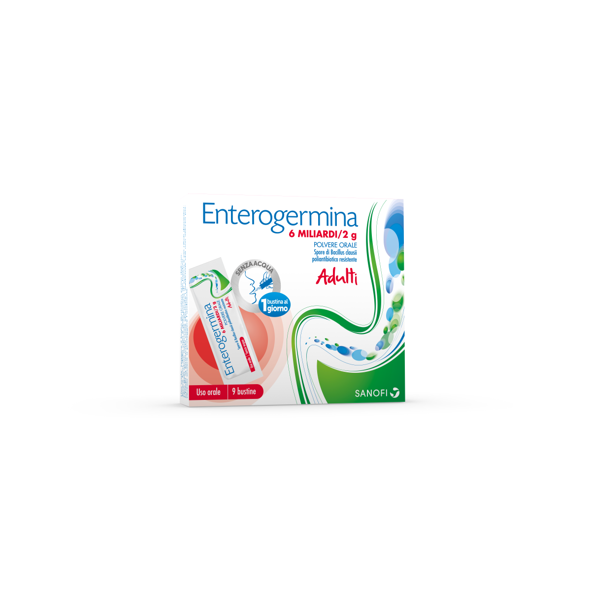 ENTEROGERMINA*OS 9BS 6MLD/2G - Metafarm