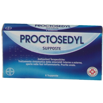 PROCTOSEDYL*6SUPPOSTE - Metafarm