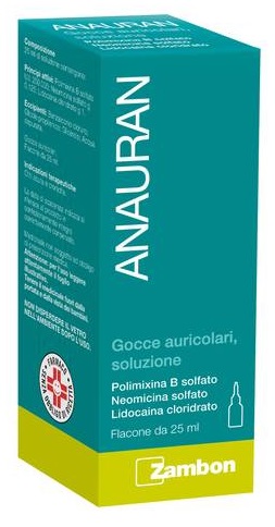 ANAURAN*GTT AURIC FL 25ML - Metafarm