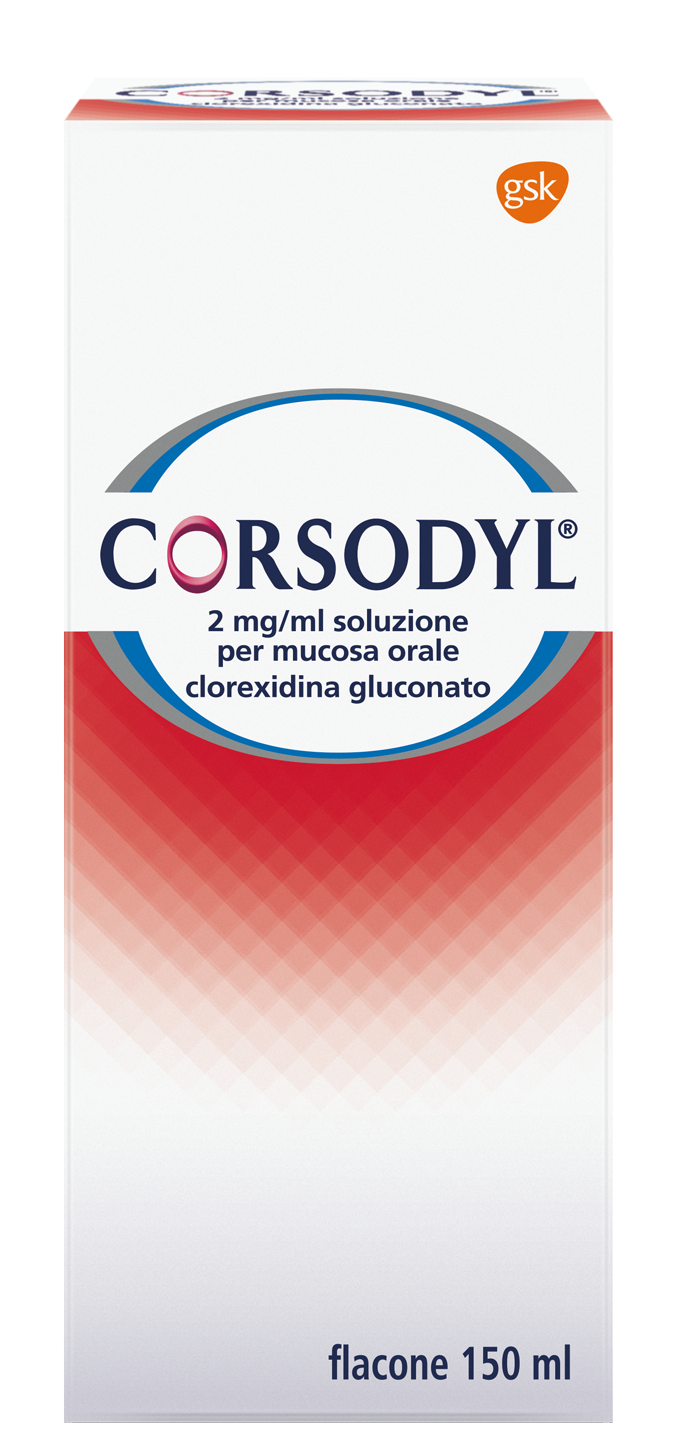 CORSODYL*SOLUZ 150ML 200MG/100 - Metafarm