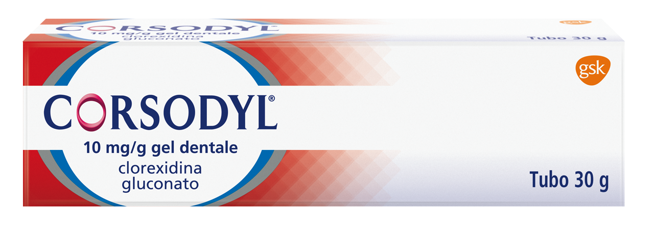 CORSODYL*GEL DENT 30G 1G/100G - Metafarm