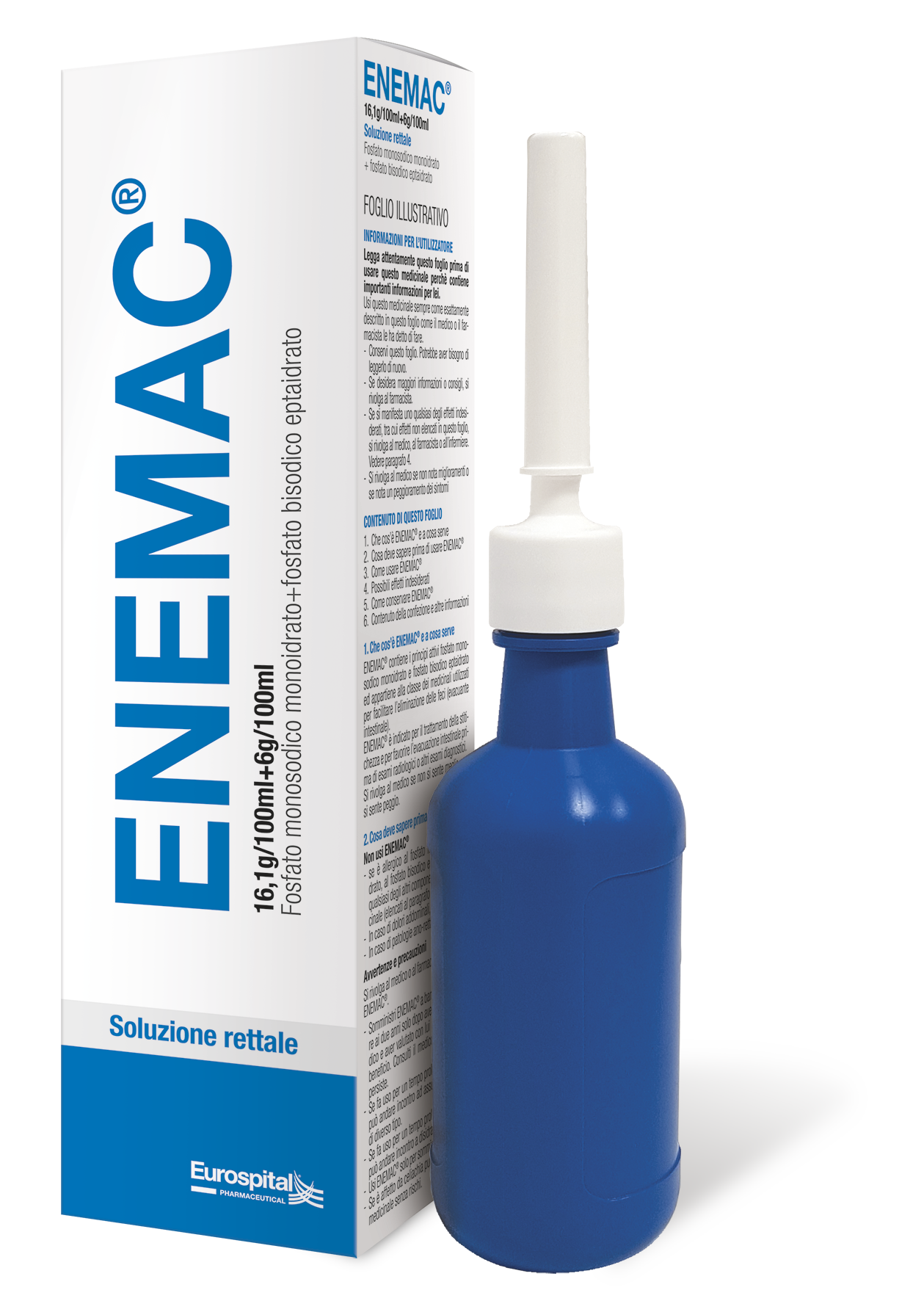 ENEMAC*FL 130ML 16,1+6/100ML - Metafarm
