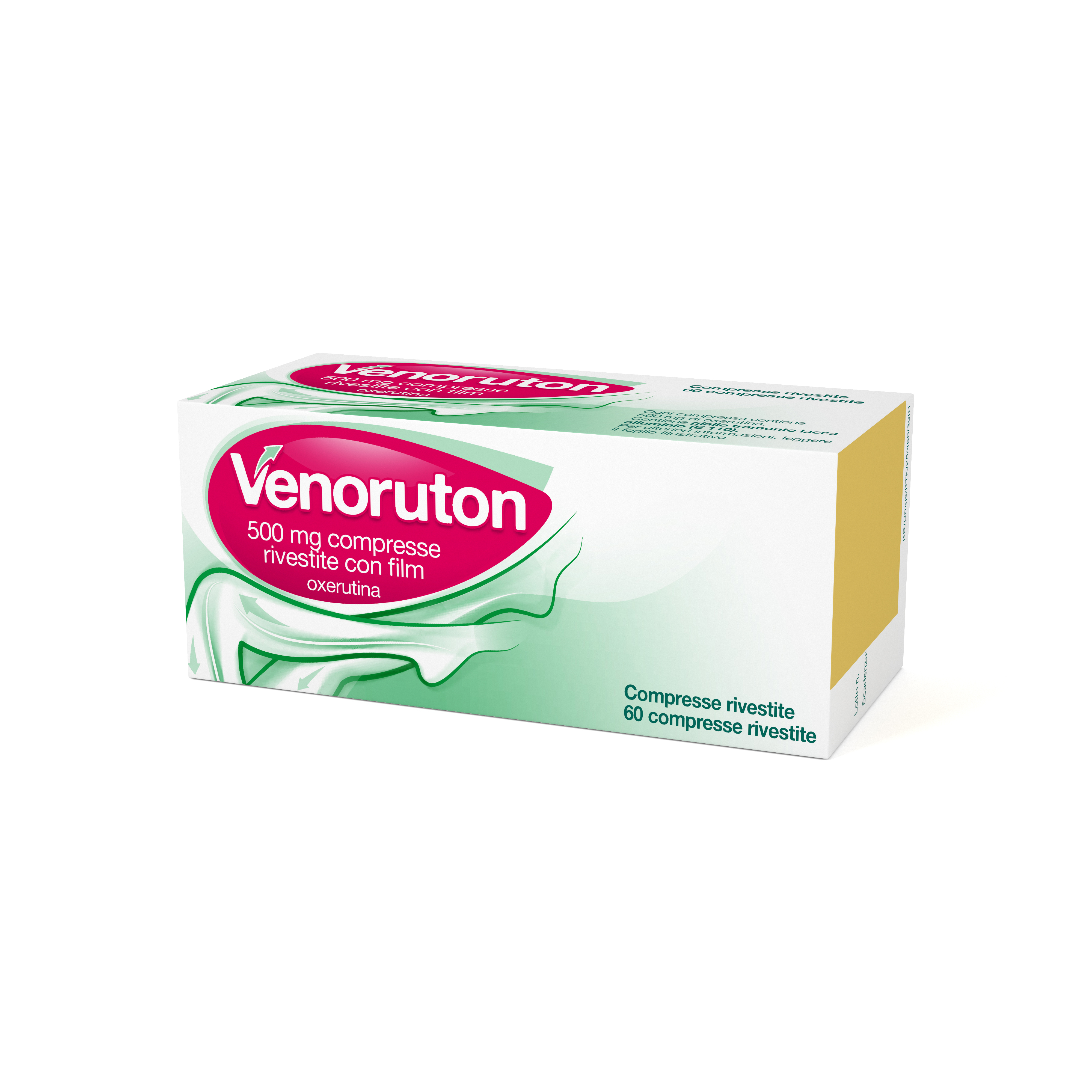 VENORUTON*60CPR RIV 500MG - Metafarm