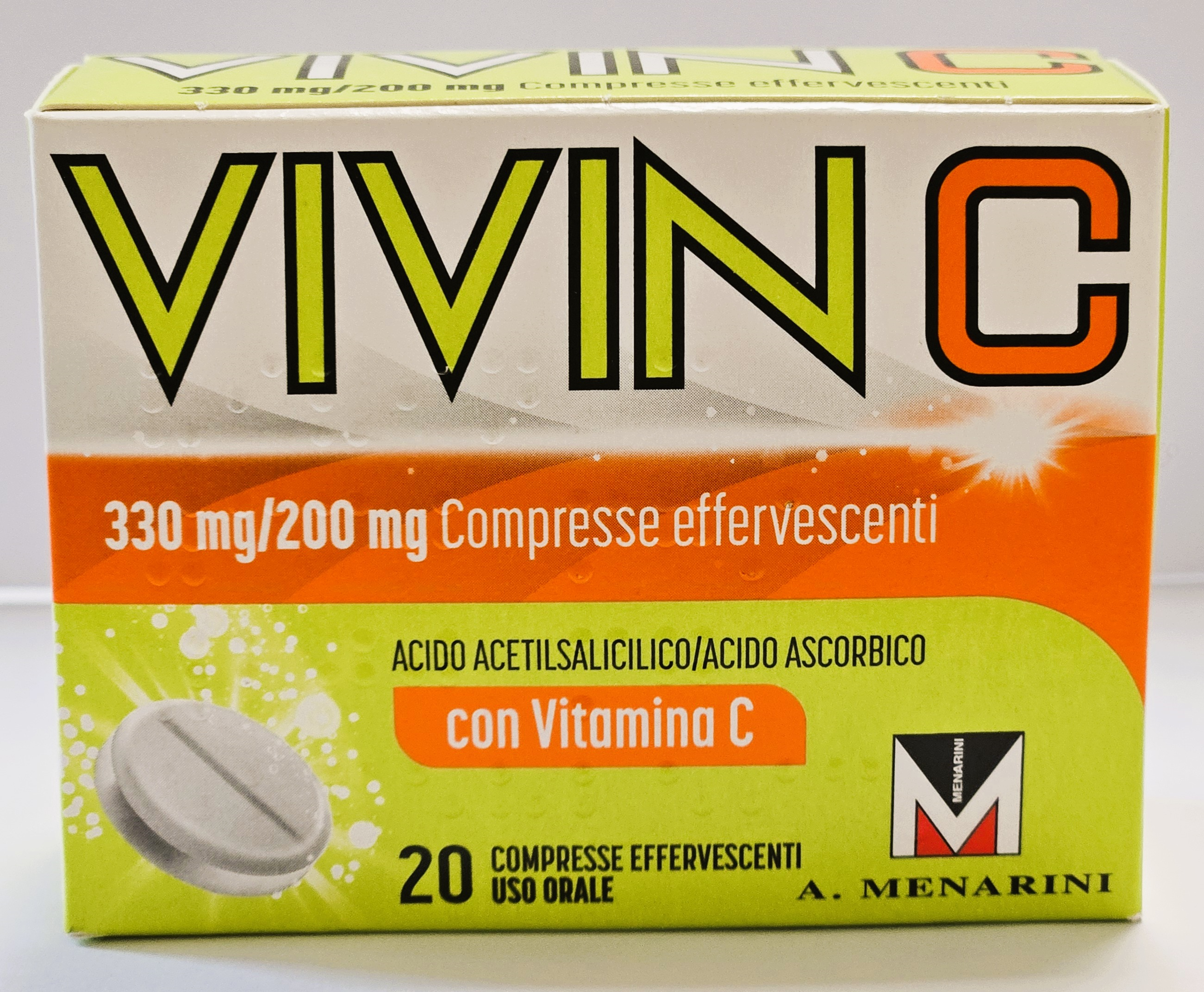 VIVIN C*20CPR EFF 330MG+200MG - Metafarm