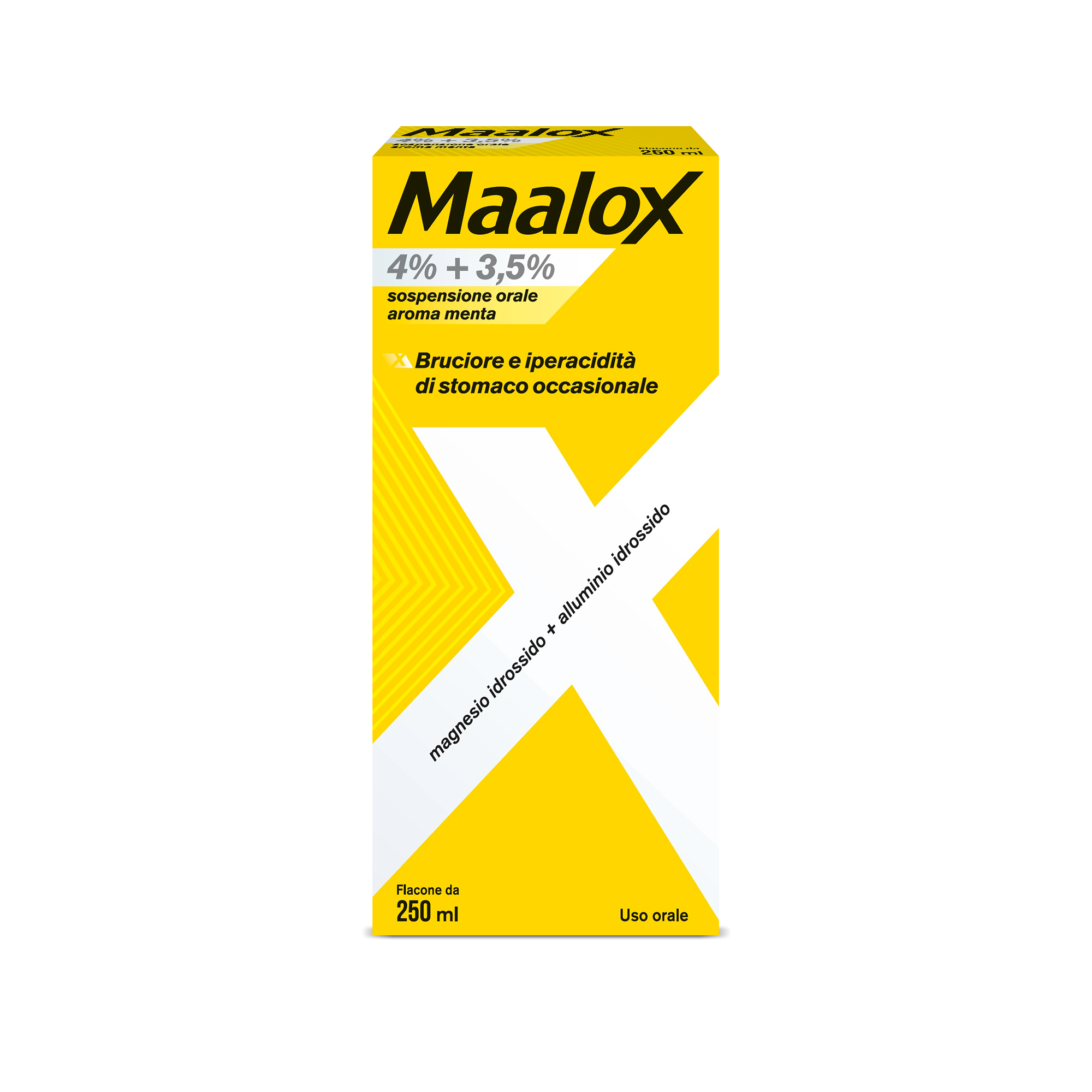 MAALOX*OS SOSP 250ML 4+3,5% ME - Metafarm