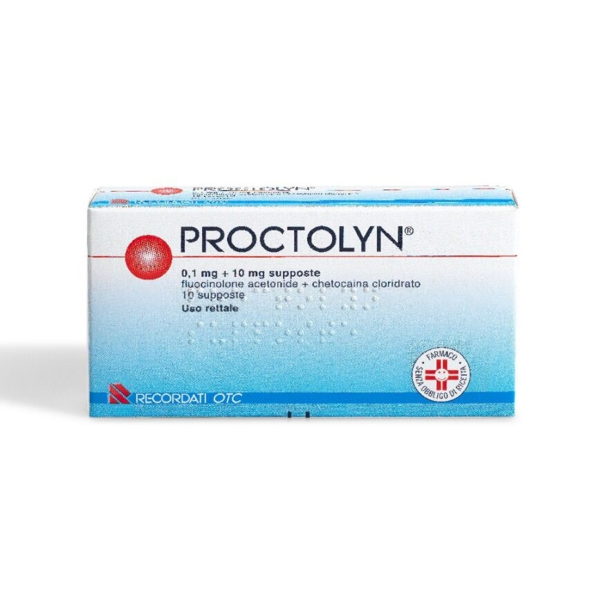 PROCTOLYN*10SUPP 0,1MG+10MG - Metafarm