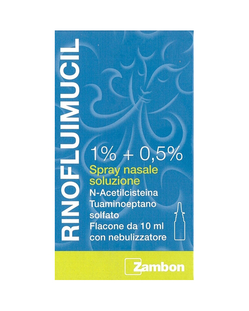 RINOFLUIMUCIL*SPRAY NAS 10ML - Metafarm