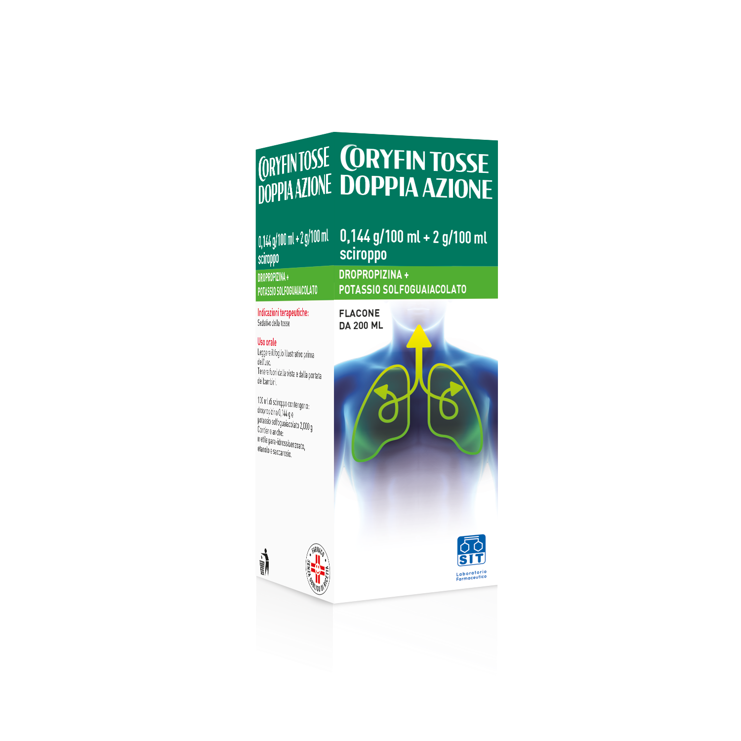 CORYFIN TOSSE DOPPIA AZ*200ML - Metafarm