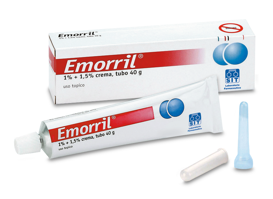 EMORRIL*CREMA 40G 1%+1,5% - Metafarm
