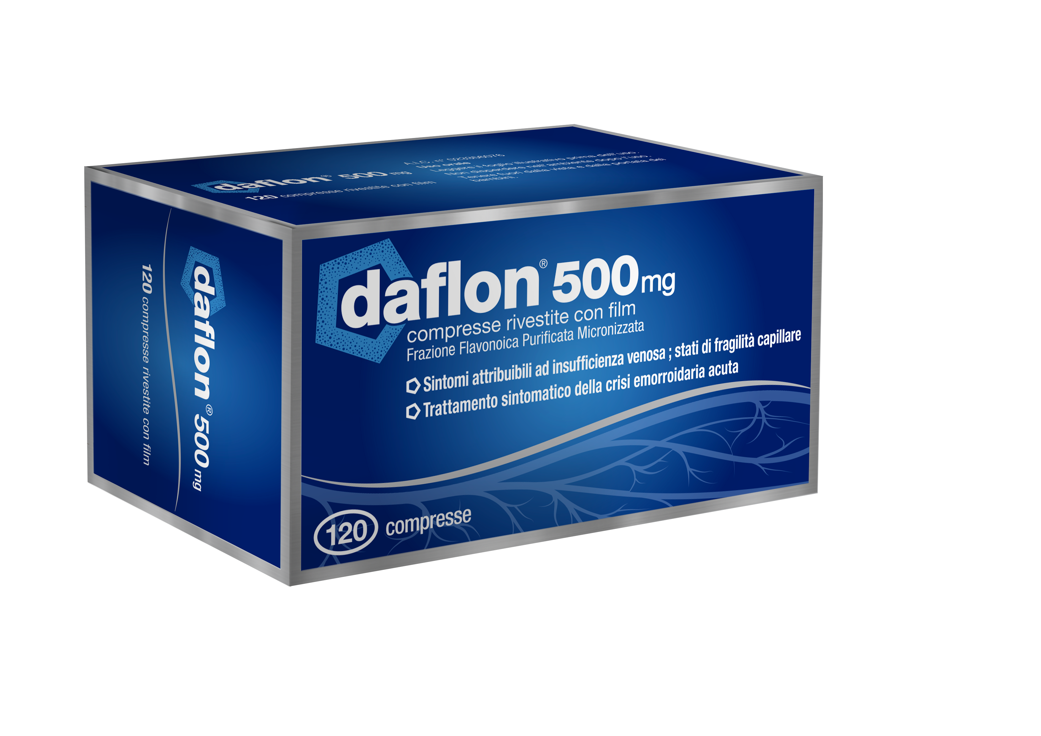 DAFLON*120CPR RIV 500MG - Metafarm