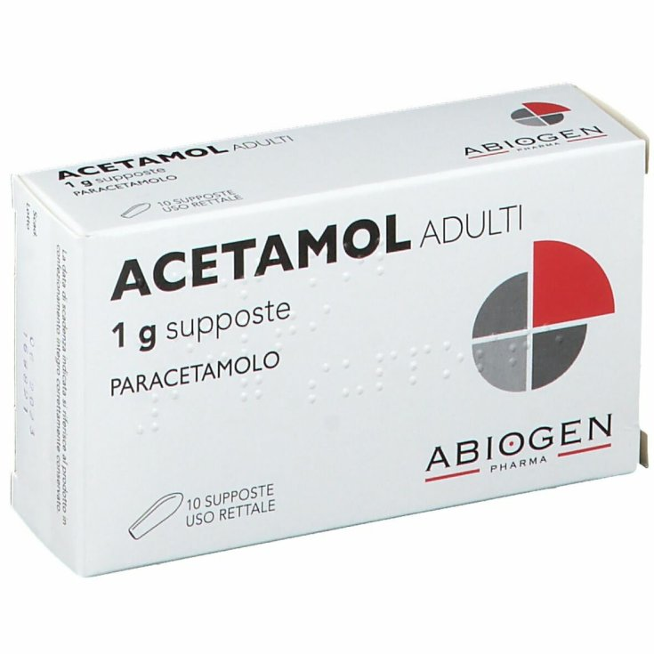 ACETAMOL*AD 10SUPP 1G - Metafarm