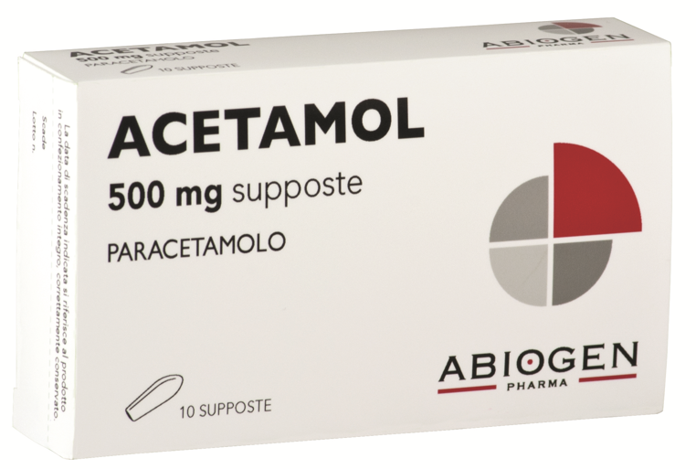 ACETAMOL*10SUPP 500MG - Metafarm