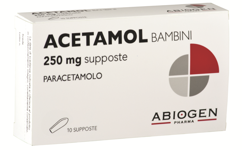 ACETAMOL*BB 10SUPP 250MG - Metafarm