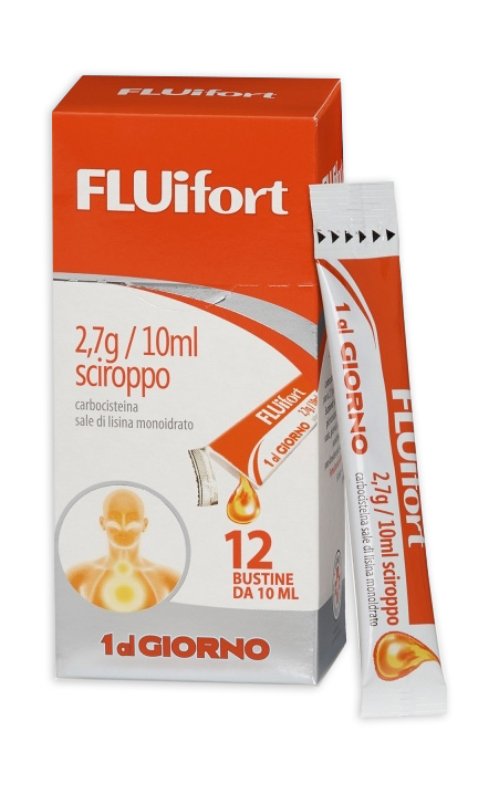 FLUIFORT*SCIR 12BUST 2,7G/10ML - Metafarm