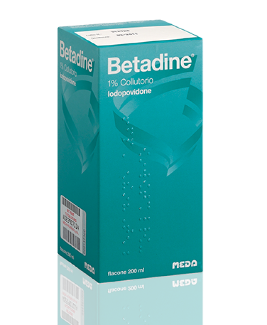BETADINE*COLLUT FL 200ML 1% - Metafarm