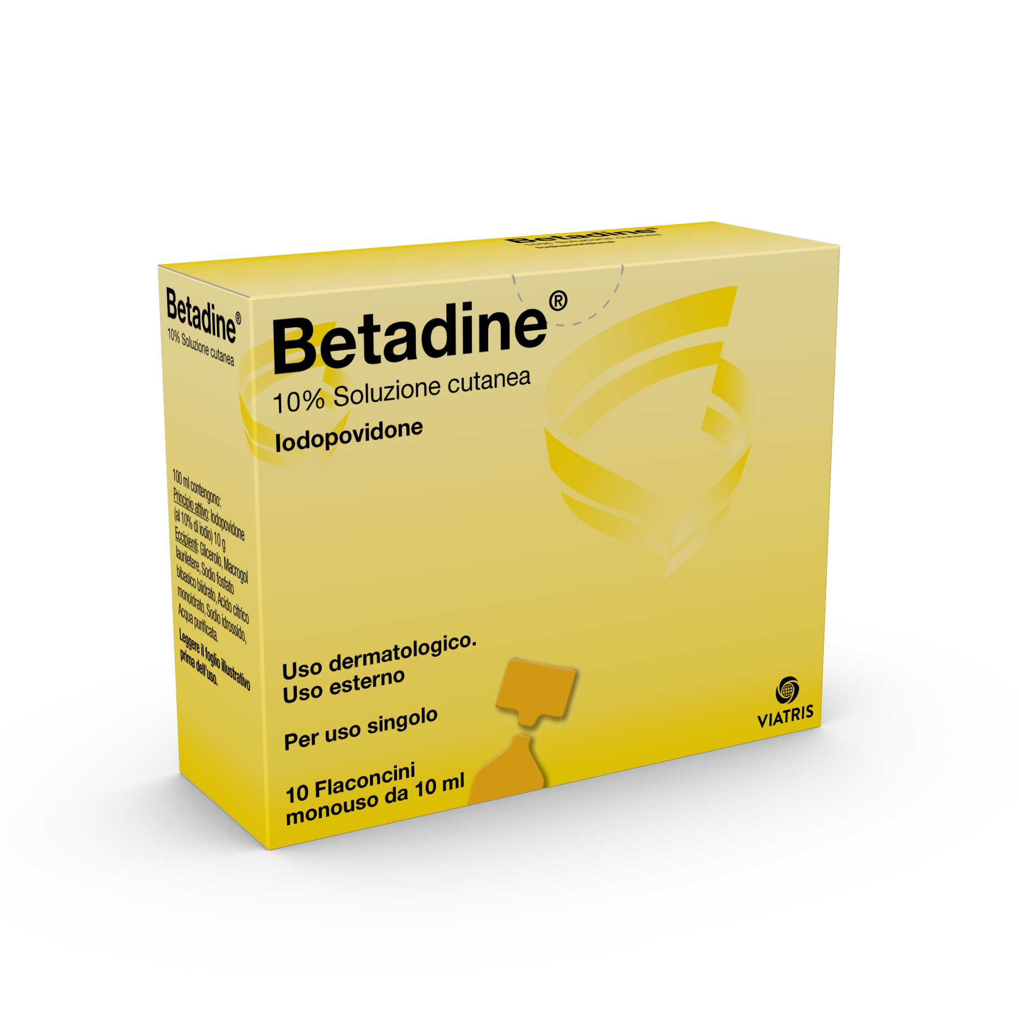 BETADINE*SOL CUT 10FL 10ML 10% - Metafarm