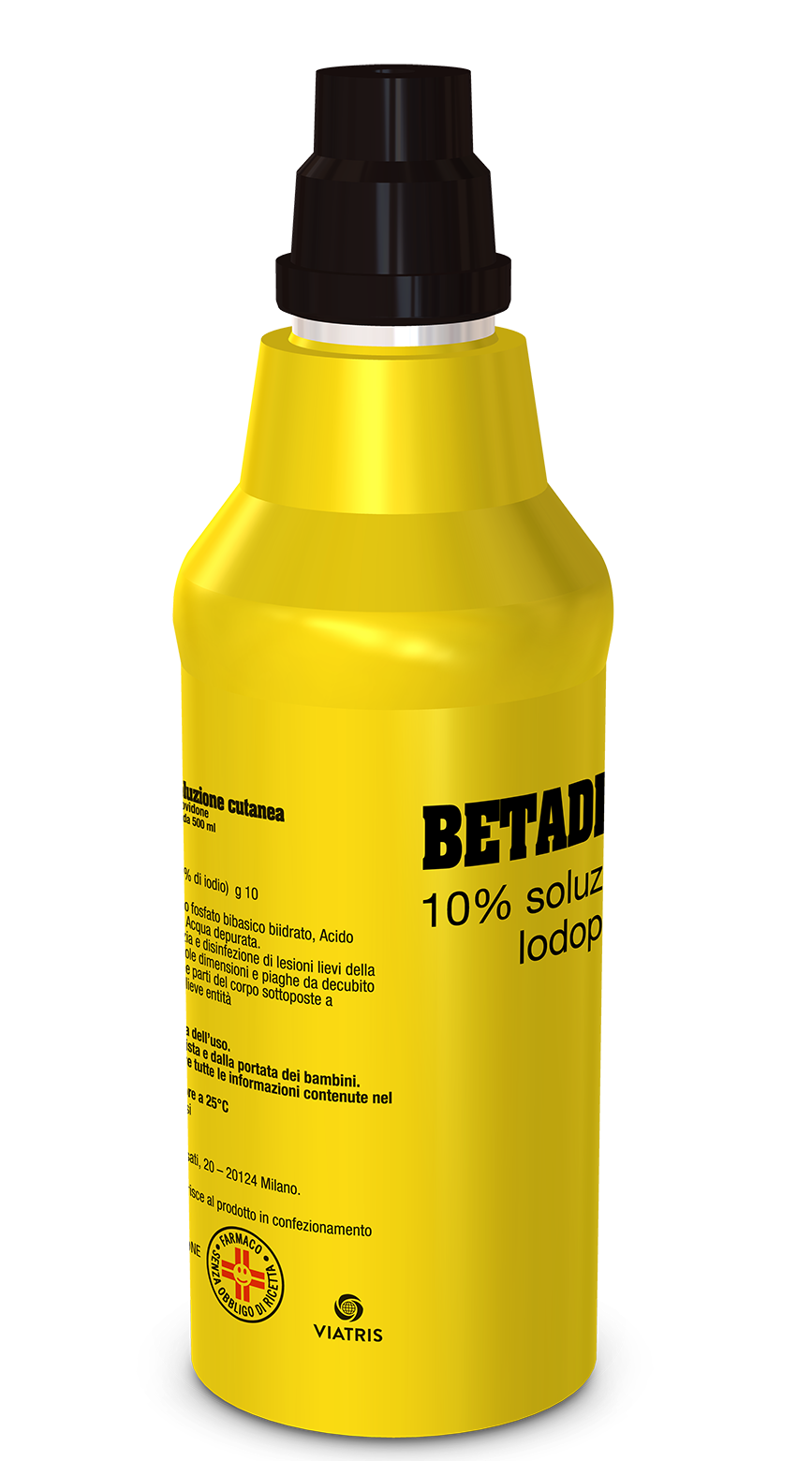 BETADINE*SOL CUT FL 500ML 10% - Metafarm