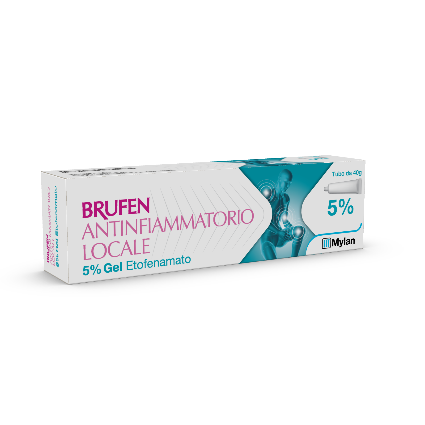 BRUFEN ANTINFIAMMAT*GEL 40G 5% - Metafarm