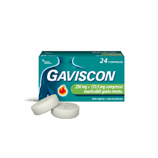 GAVISCON*48CPR MENT250+133,5MG - Metafarm