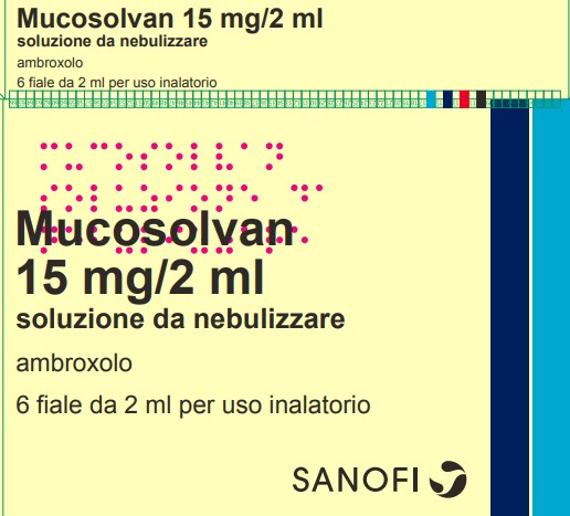 MUCOSOLVAN*NEBUL 6F 15MG 2ML - Metafarm