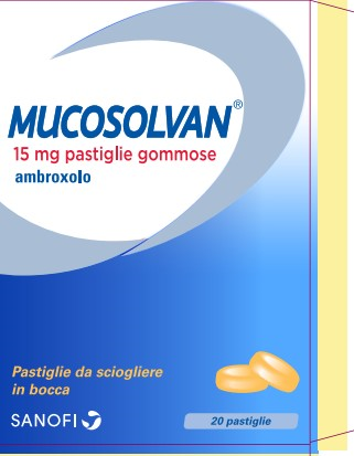 MUCOSOLVAN*20PASTL 15MG - Metafarm