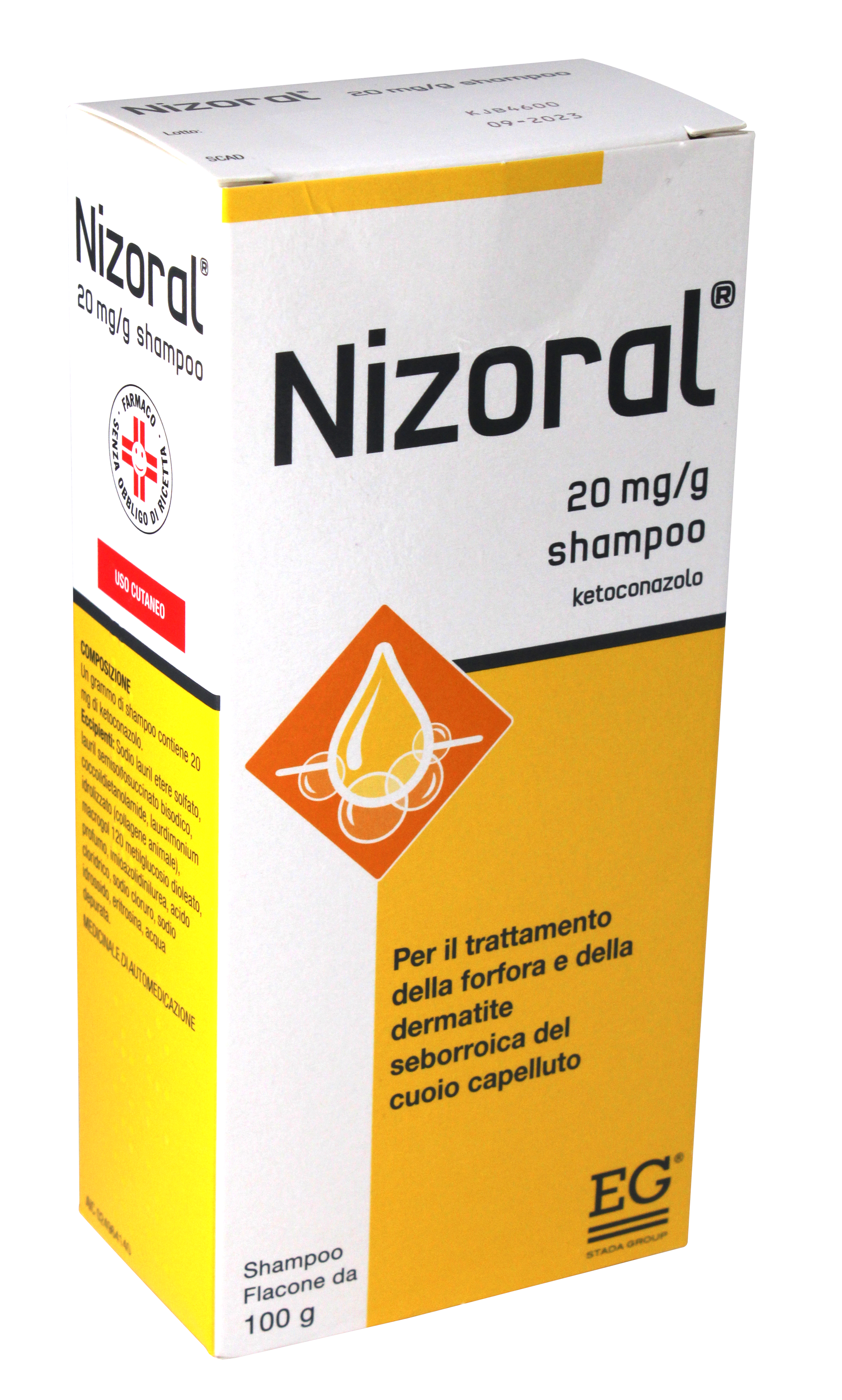 NIZORAL*SHAMPOO FL 100G 20MG/G - Metafarm