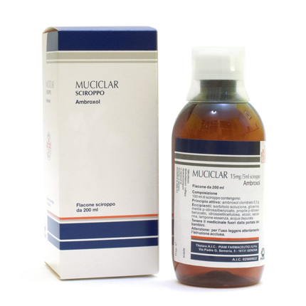 MUCICLAR*SCIR 200ML 15MG/5ML - Metafarm