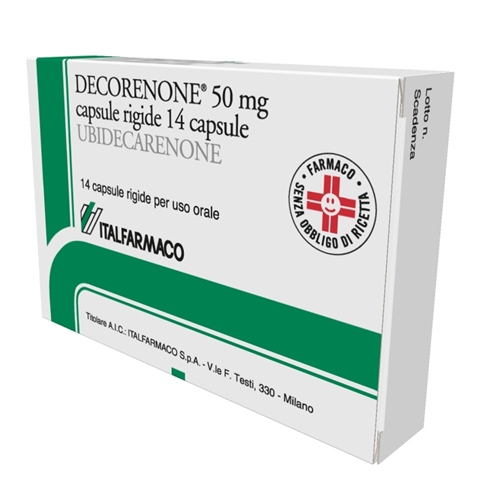 DECORENONE*14CPS 50MG - Metafarm
