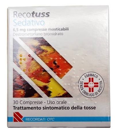 RECOTUSS SEDAT*30CPR MAST6,5MG - Metafarm