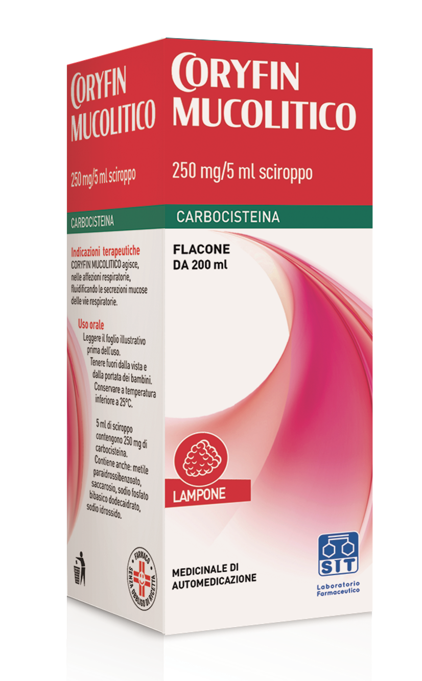 CORYFIN MUCOLITICO*SCIR 200ML - Metafarm