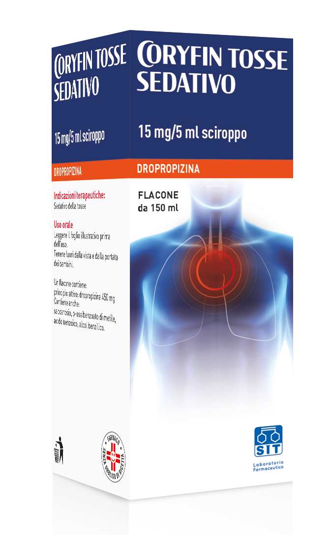 CORYFIN TOSSE SE*150ML15MG/5ML - Metafarm