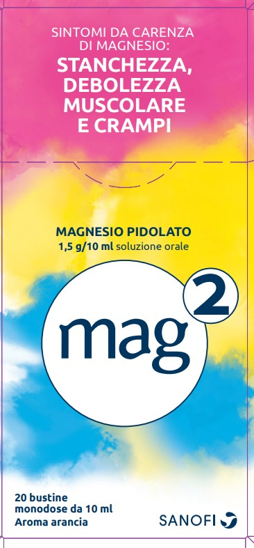 MAG 2*OS SOLUZ 20BUST1,5G/10ML - Metafarm