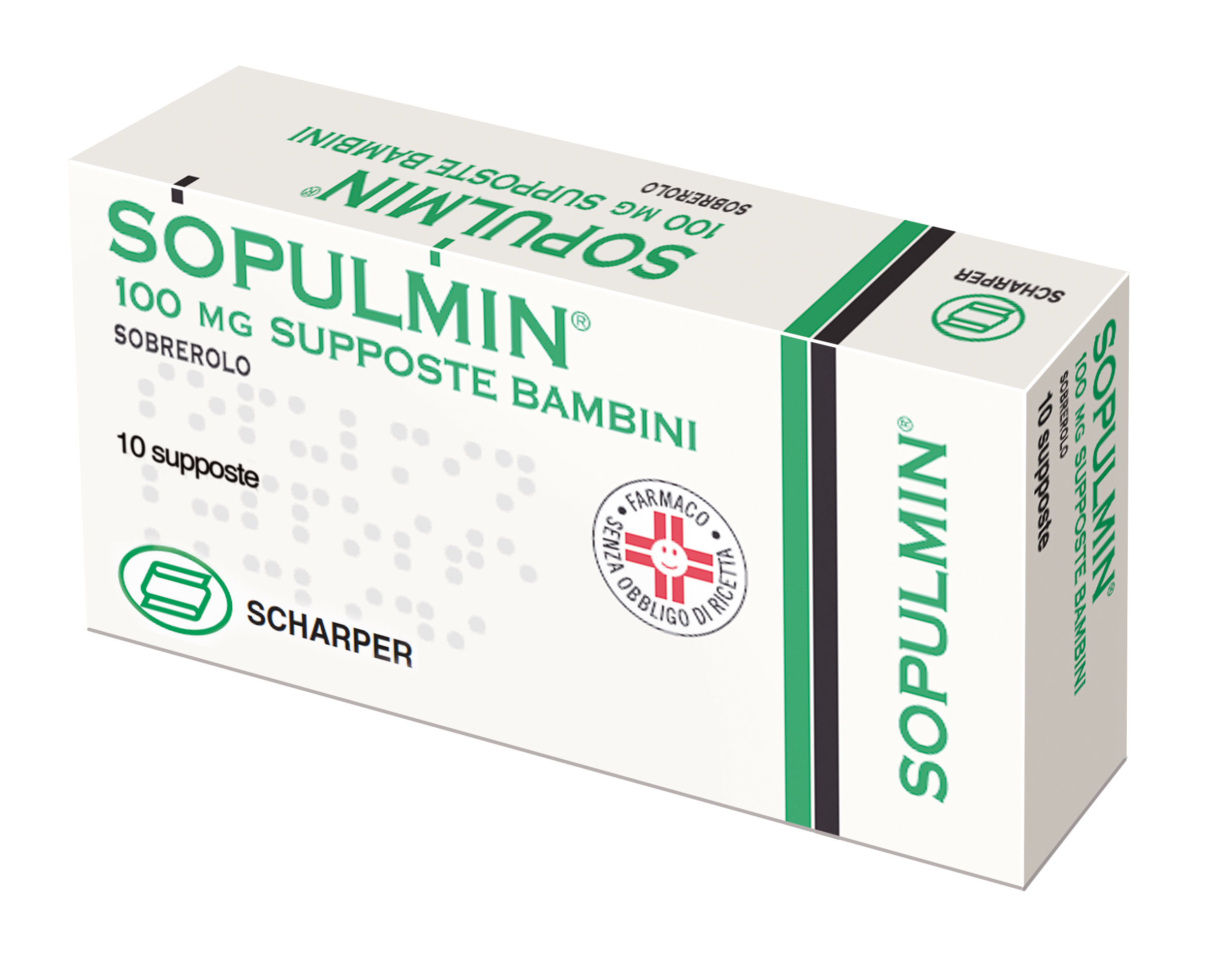 SOPULMIN*BB 10SUPP 100MG - Metafarm