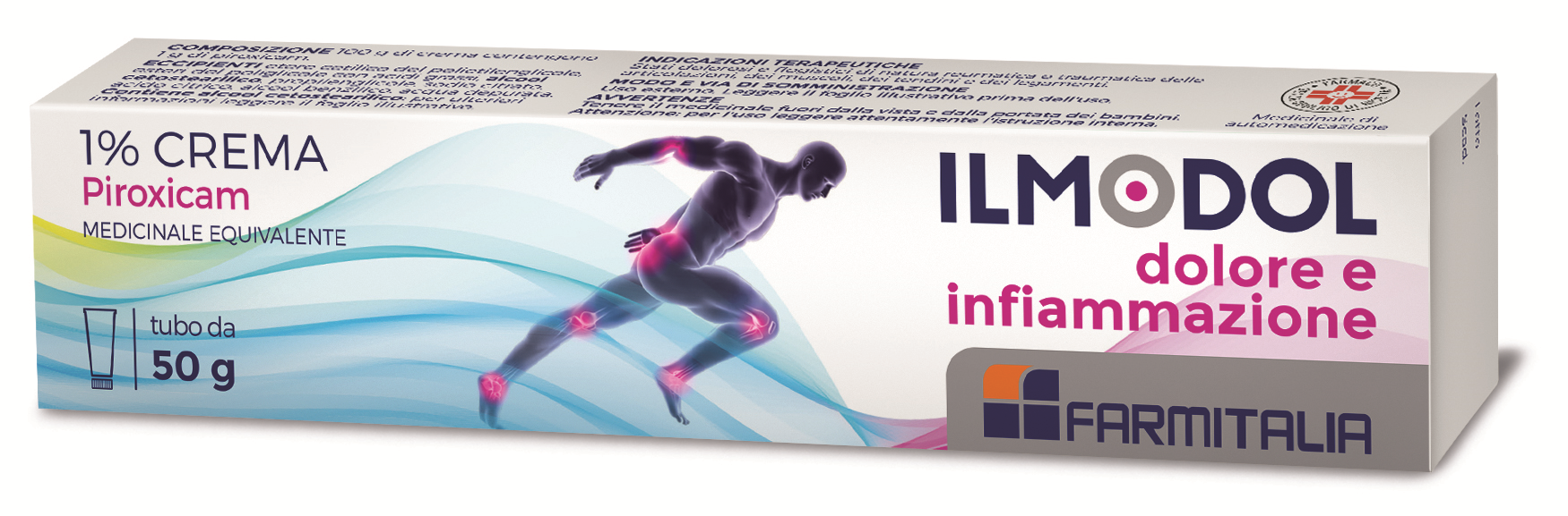 ILMODOL DOLORE INF*CR 50G 1% - Metafarm