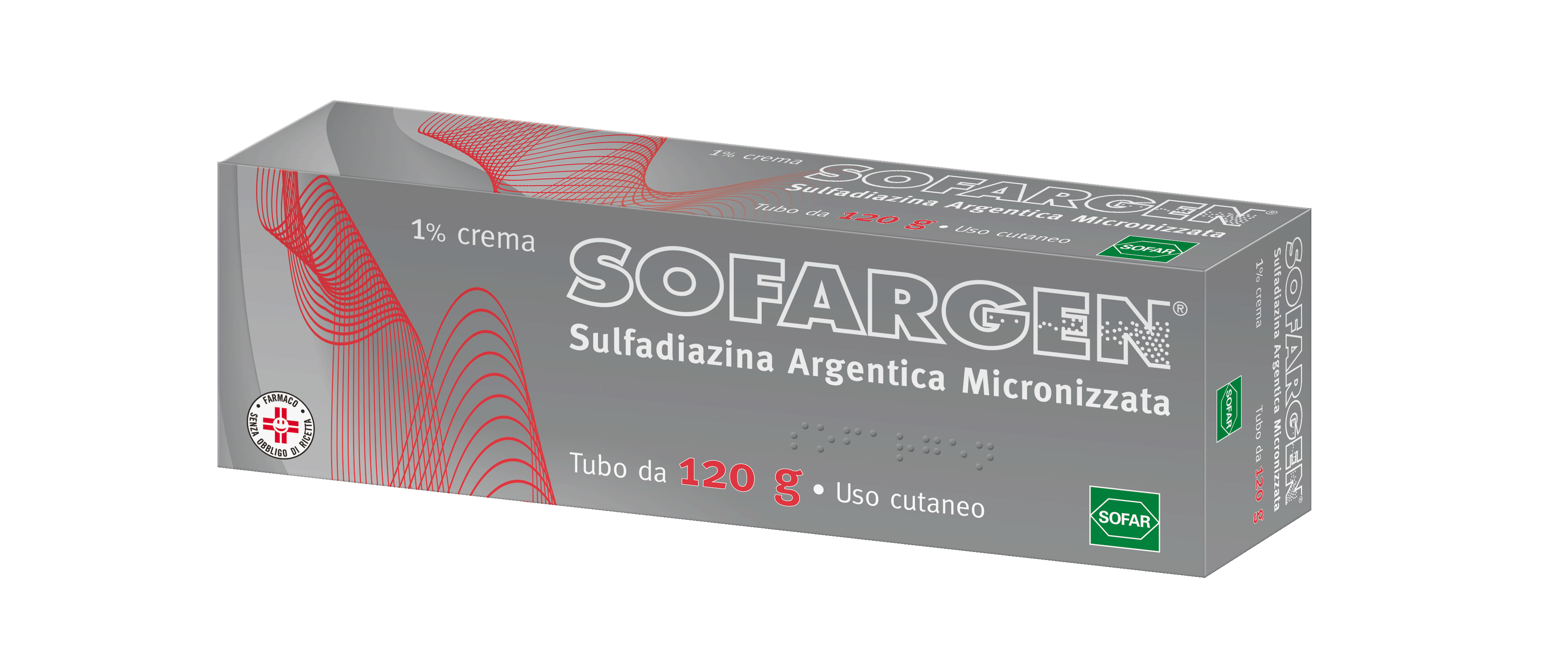 SOFARGEN*CREMA 120G 1% - Metafarm