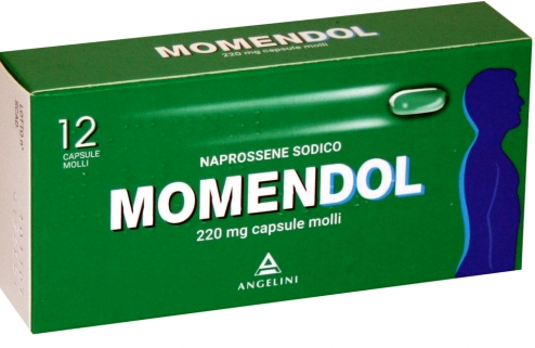MOMENDOL*12CPS MOLLI 220MG - Metafarm